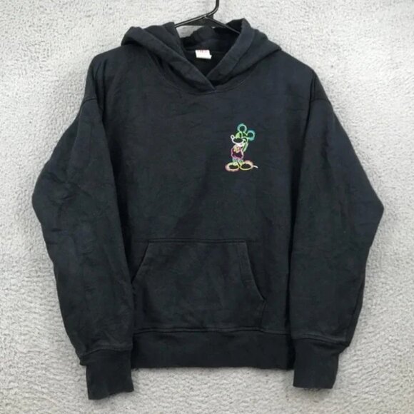 Uniqlo Neon Mickey Outline Hoodie - Picture 1 of 1